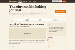 Framework default blog
