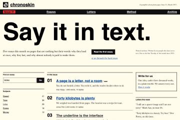 Web brutalism, poster
