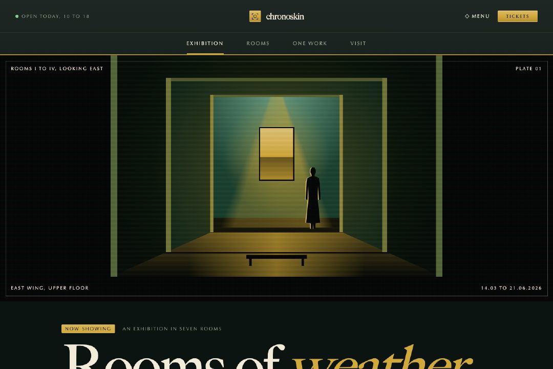 Cinematic exhibition