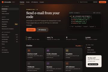 Dark developer tools documentation