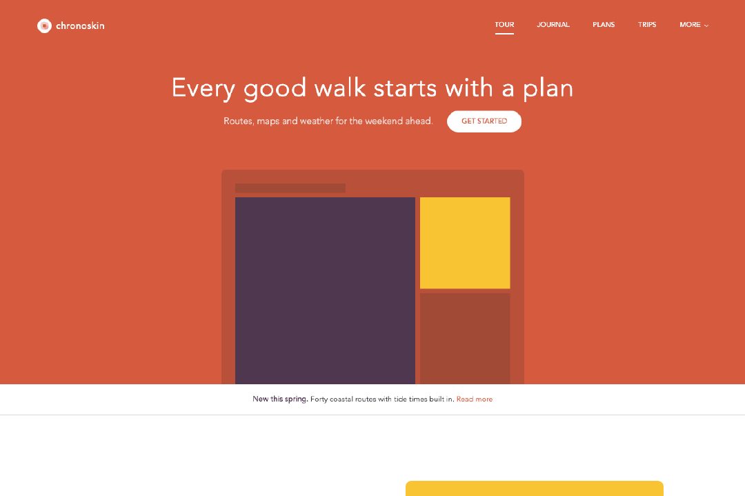Flat design showcase