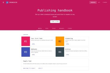 Material tabbed handbook
