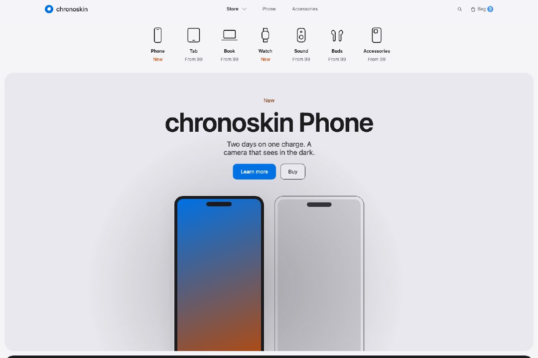Modern device store