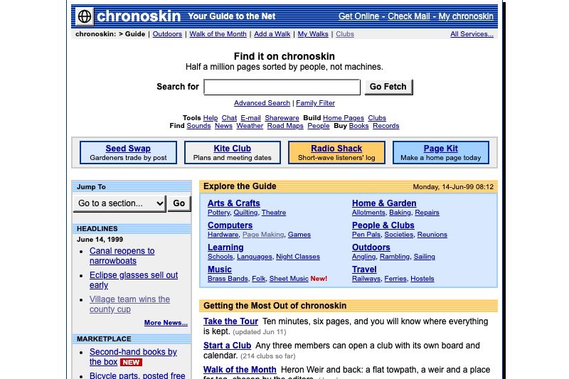 Table-era guide page