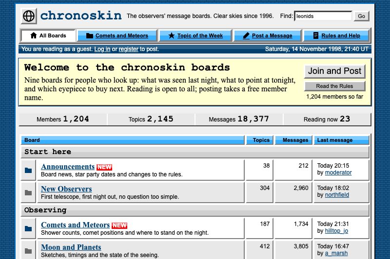 Table-era web board