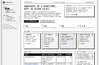 Terminal, a manual on white paper