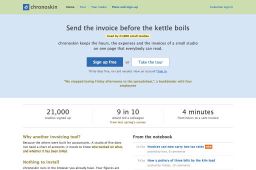 Web 2.0 gloss product front page