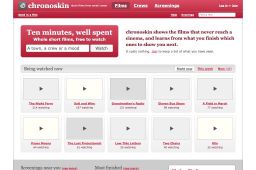 Web 2.0 gloss media front page