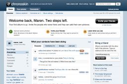 Web 2.0 gloss member dashboard