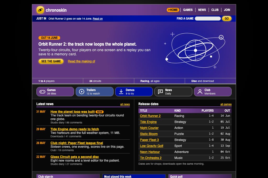 Y2K futurism stage